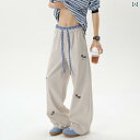 メンズ ファッション 春夏 秋冬 かっこいい オシャレ モテ 男性用 紳士服 服 韓国 シンプル 大人 アメリカスプライシングスポーツパンツメンズ 薄 モッピングストレートカジュアル ソーセージドッグパンツ