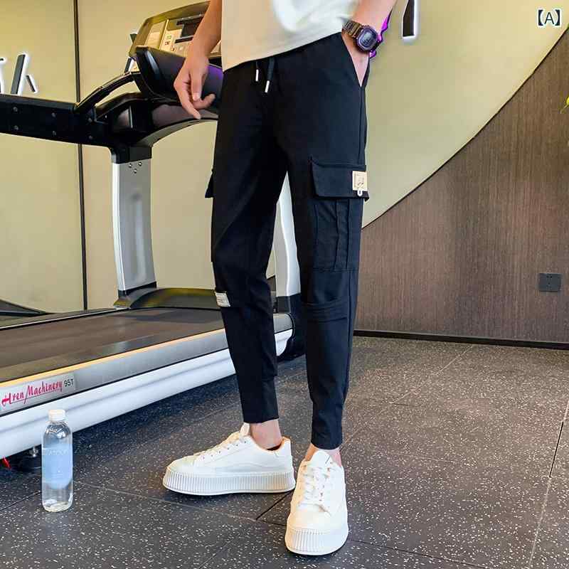 メンズ ファッション 春夏 秋冬 かっこいい オシャレ モテ 男性用 紳士服 服 韓国 シンプル 大人 ワークウェアスリムフィットパンツメンズ テーパードパンツ スポーツメンズパンツカジュアル パンツ