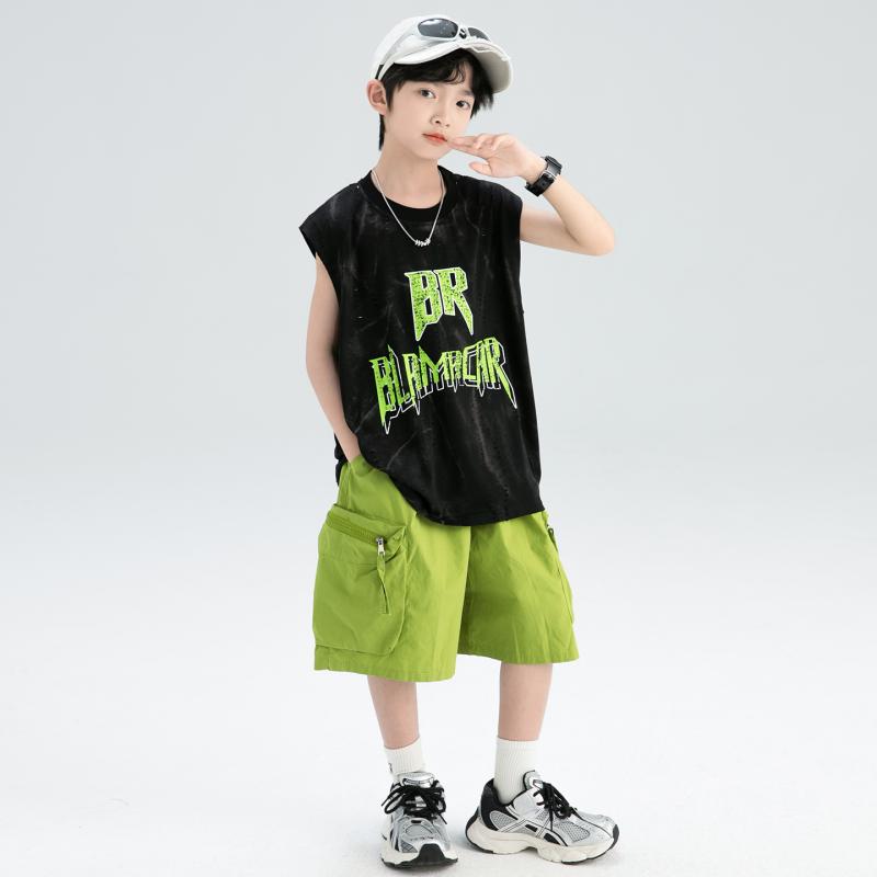 春夏 秋冬 キッズ 子供 ベビー 赤ちゃん ファッション おしゃれ かわいい かっこいい 男 女 韓国 男子 夏用 ノースリーブ 夏用 ベスト中 大人 子供用 男子 夏 クール ストリート スポーツ