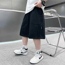春夏 秋冬 キッズ 子供 ベビー 赤ちゃん ファッション おしゃれ かわいい かっこいい 男 女 韓国 ボーイズ パンツ 夏 夏 ショーツ ミディアム ラージ 子供 ボーイズ 夏 ショーツ シンプル