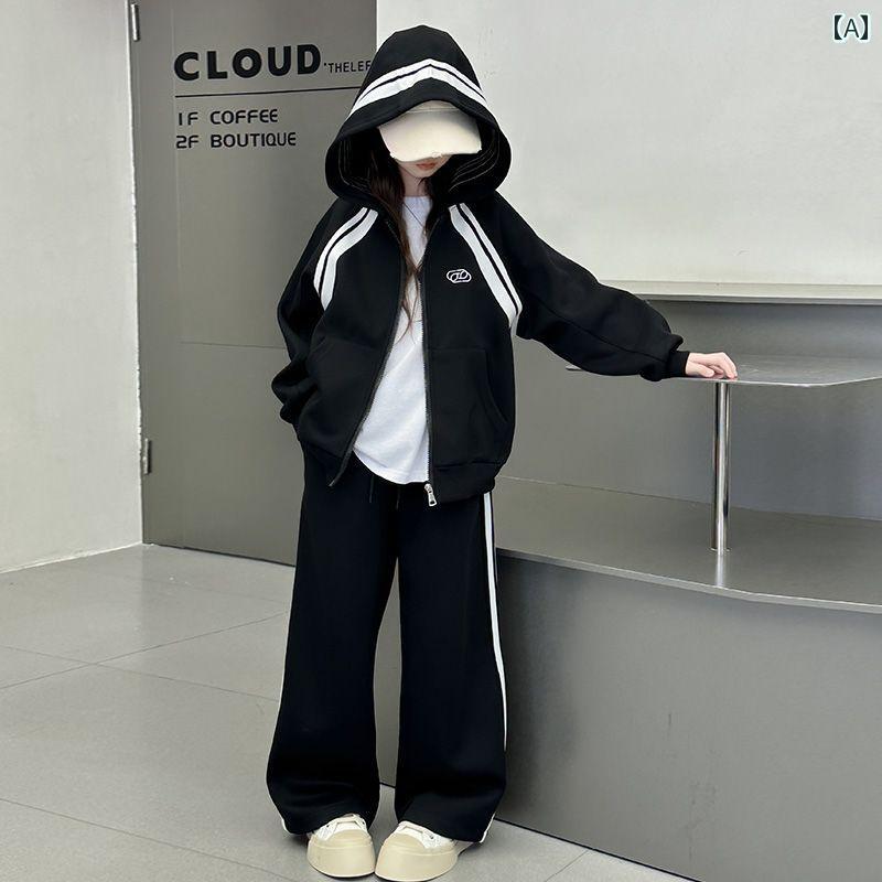 春　夏　秋　冬　キッズ　子供　ベビー　赤ちゃん　ファッション　おしゃれ　かわいい　かっこいい　男　女　韓国 女子 スポーツ 春服 大きい 女子 スタイリッシュ ジャケット パンツ カジュアル