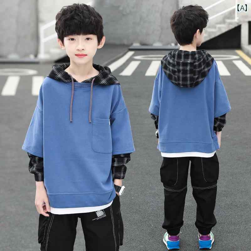 春　夏　秋　冬　キッズ　子供　ベビー　赤ちゃん　ファッション　おしゃれ　かわいい　かっこいい　男　女　韓国 男子 春秋 子供 男子 春 トップス フェイク 春
