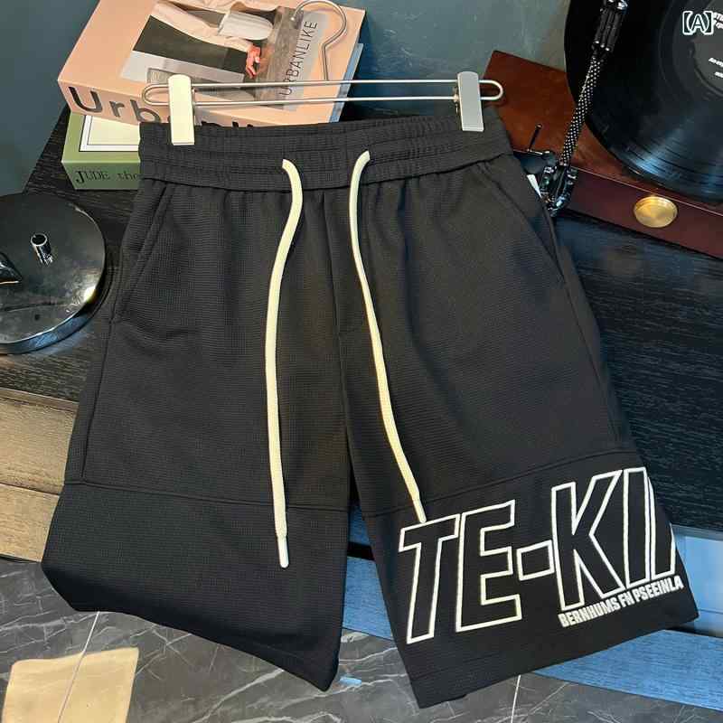 Short, Half Pants - メンズ ファッション 春夏 秋冬 かっこいい オシャレ モテ 男性用 紳士服 服 韓国 シンプル 大人 肌 優しい アメリカン ショート パンツ 大きいサイズ バスケットボール ショーツ ゆったり スポーツ ショーツ