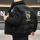 メンズ ファッション 春夏 秋冬 かっこいい オシャレ モテ 男性用 紳士服 服 韓国 シンプル 大人 ダウン ジャケット ショート スタンドカラー ハイエンド 厚手 暖かい コットン コート コットンジャケット