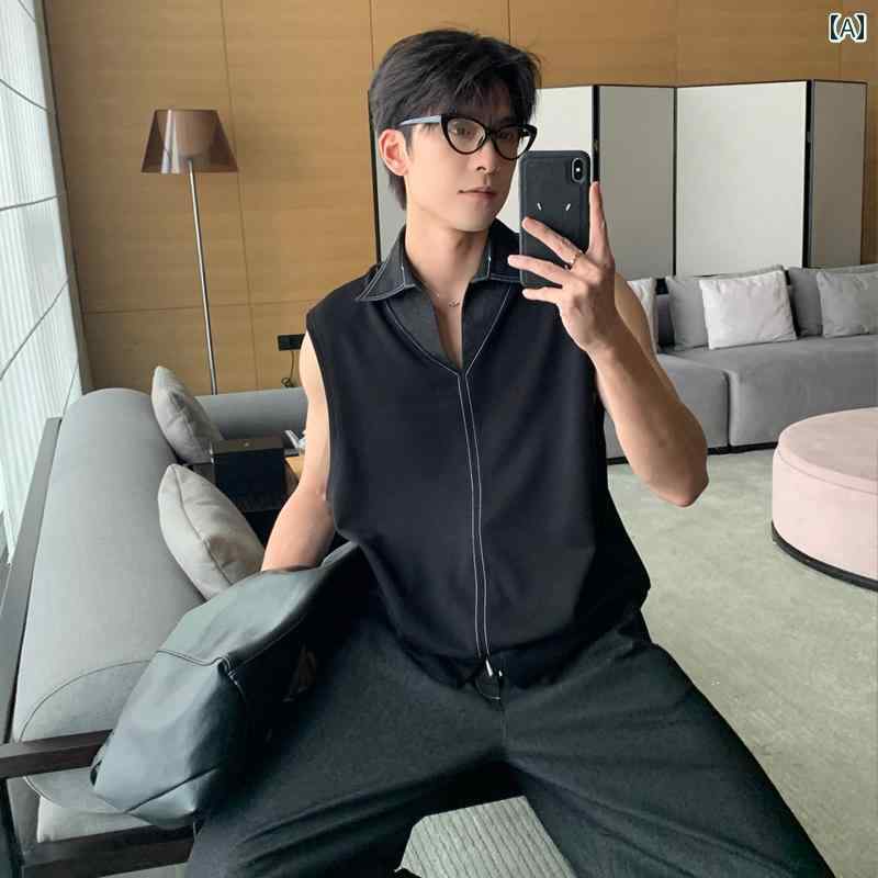 メンズ ファッション 春夏 秋冬 かっこいい オシャレ モテ 男性用 紳士服 服 韓国 シンプル 大人 男児 デニムスーツ 着用 クール ストリート ツーピース スーツ