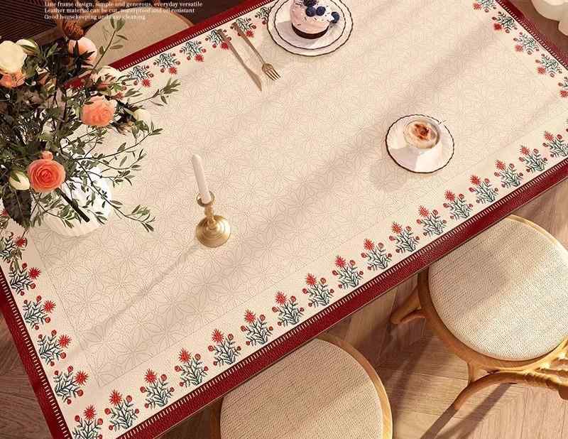 インテリア 雑貨 韓国 リビング テーブル 机 クロス マット 保護 おしゃれ かわいい 防汚 高級 耐油 防..