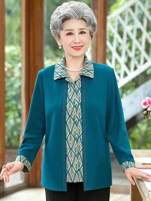 Rakuten - レディース ファッション おしゃれ 春夏 秋冬 大人 上品 高級 マダム ミス ミセス プレゼント 婦人服 母 セット カーディガン 高齢者 上品 シャツ トップス ジャケット シンプル パンツ 長袖
