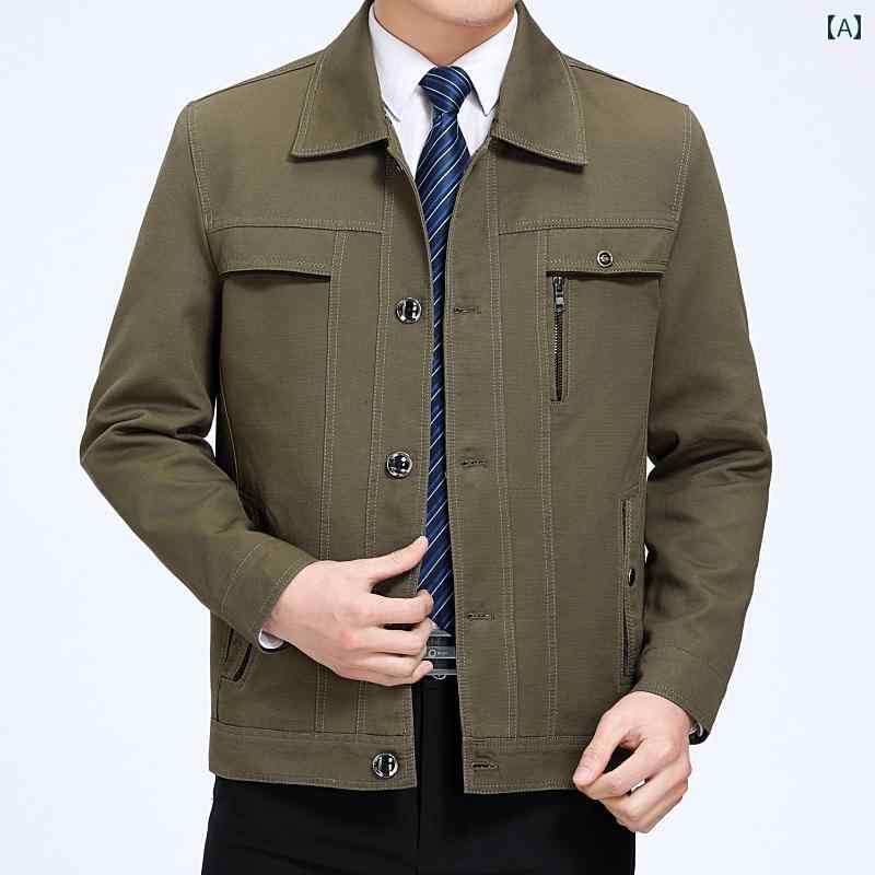Other - メンズ ファッション 春夏 秋冬 かっこいい オシャレ モテ 男性用 紳士服 服 韓国 シンプル 大人 男性コットンジャケット　サイズ　豊富　通気性　着心地　優れた　ウェア