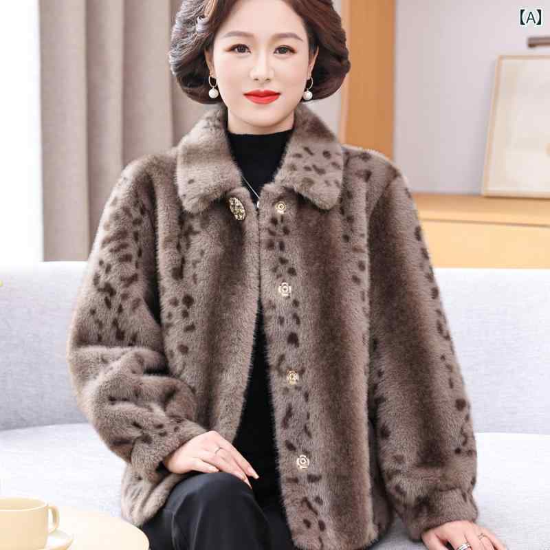 レディース ファッション 春夏 秋冬 かわいい オシャレ ヒョウ柄 フリース ファーコート オーバー コート セット