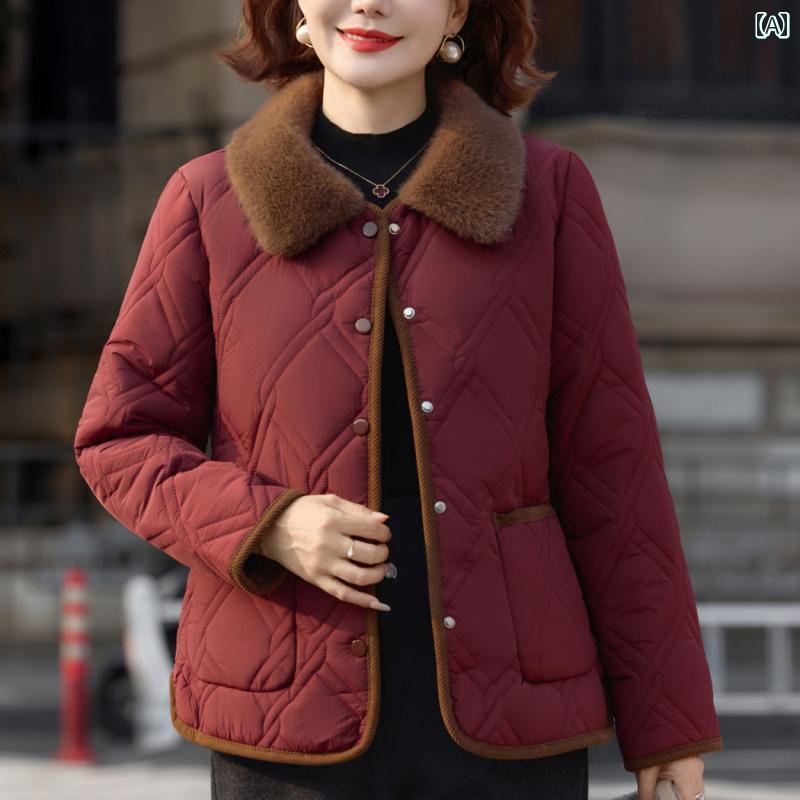 樂天商城 - レディース ファッション 春夏 秋冬 かわいい オシャレ 　厚手　暖かい　スタイリッシュ　綿　コート