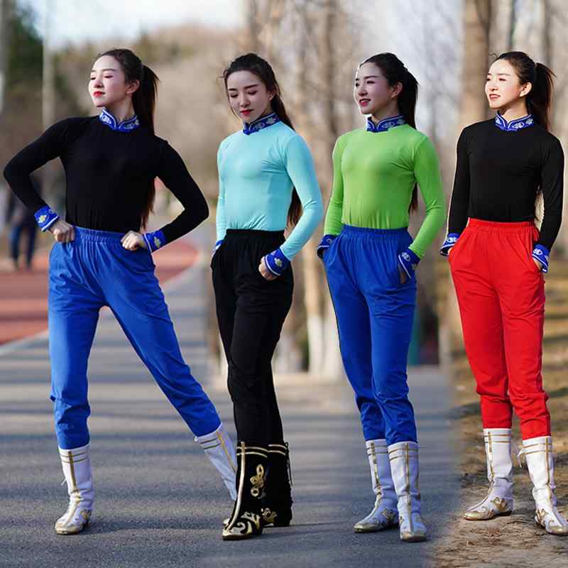 衣装 ダンス コスプレ 撮影 舞台 　先生　個性的　舞踊　練習　衣　　襟　ベルボトム形　袖口　長袖　クラシック　ズボン　セット