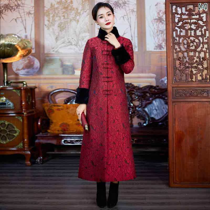 乐天商城 - レディース ファッション 春夏 秋冬 かわいい オシャレ クラシック　コート　トレンチコート　ファーカラー　厚手　エレガント　社交　新ジャケット　トレンチコート