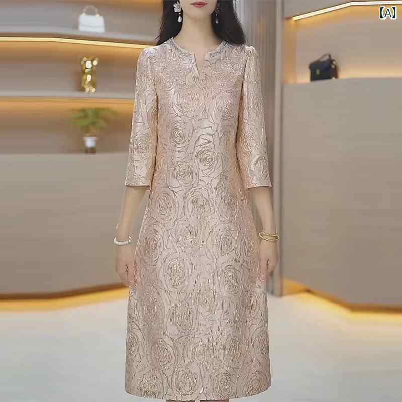 樂天商城 - レディース ファッション 春夏 秋冬 かわいい オシャレ おばあちゃん　ウェディング　バンケット　ドレススタイル　軽量　贅沢　スタイル　ウェディングドレス