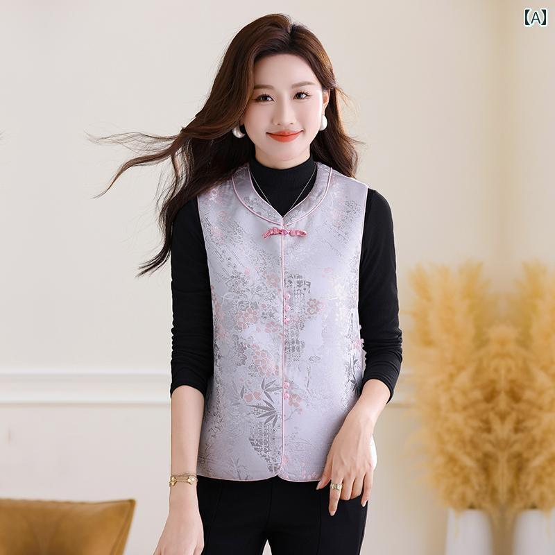 樂天商城 - レディース ファッション 春夏 秋冬 かわいい オシャレ 韓国 お母さん　　　ベスト　　スタイリッシュ　ベスト