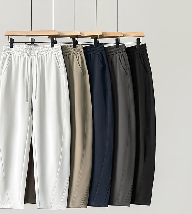 Pants - メンズ ファッション 春夏 秋冬 かっこいい オシャレ モテ 男性用 紳士服 服 韓国 シンプル 大人 ドレープ パンツ メンズ 快適 通気性 カジュアル パンツ カップル パンツ