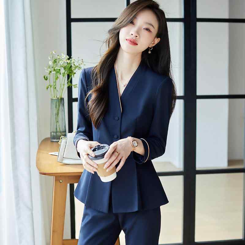 Rakuten - レディース ファッション 春夏 秋 冬 かわいい オシャレ 韓国 プロ 美容院 フロント デスク ハイエンド 通勤 小さい サイズ 小さい ジャケット