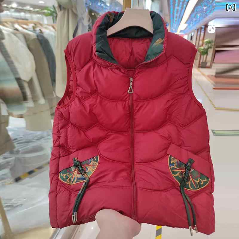 レディース ファッション 春夏 秋冬 かわいい オシャレ 韓国 コッベスト スタイル 若々しく 軽量 暖かい ベスト