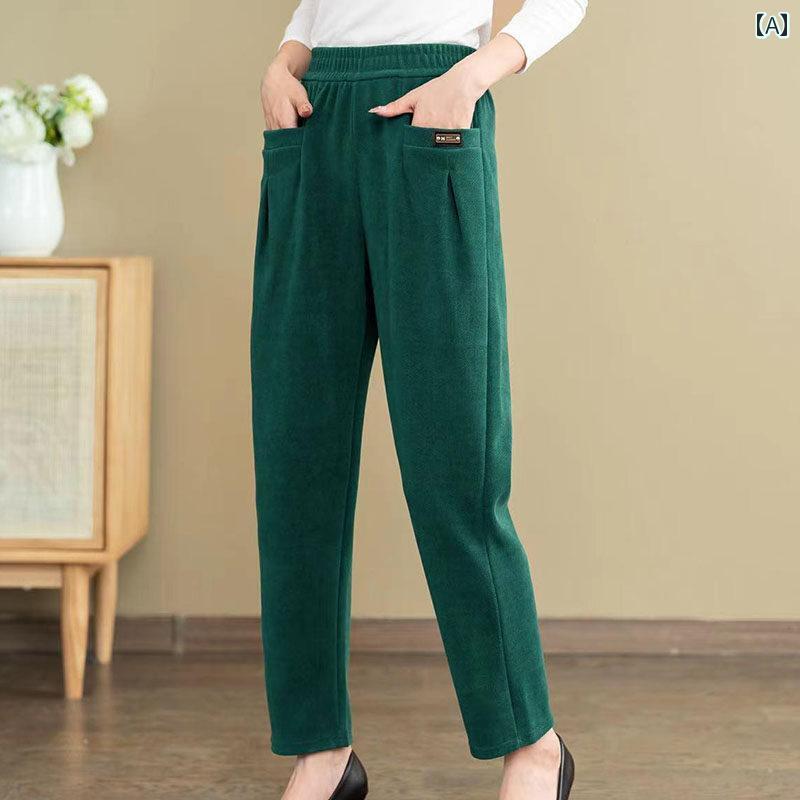 レディース ファッション 春夏 秋冬 かわいい オシャレ 韓国 ママ　パンツ　多目的　カジュアル　スリミング　通勤　大きめ　サイズ