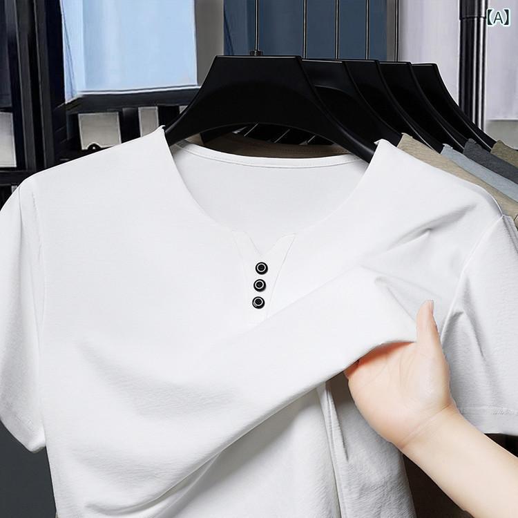 Other - 夏の新 メンズ 半袖 Tシャツ メンズ 中 青年 ラウンド ネック 中国 風 ファッション カジュアル 半袖 Tシャツ トップ