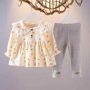 キッズ ファッション 女の子 かわいい おしゃれ 韓国 子供服 プリンセス 発表会 高級 赤ちゃん 春 セット ベビー 秋 セット うさぎ ニンジン レース 襟...