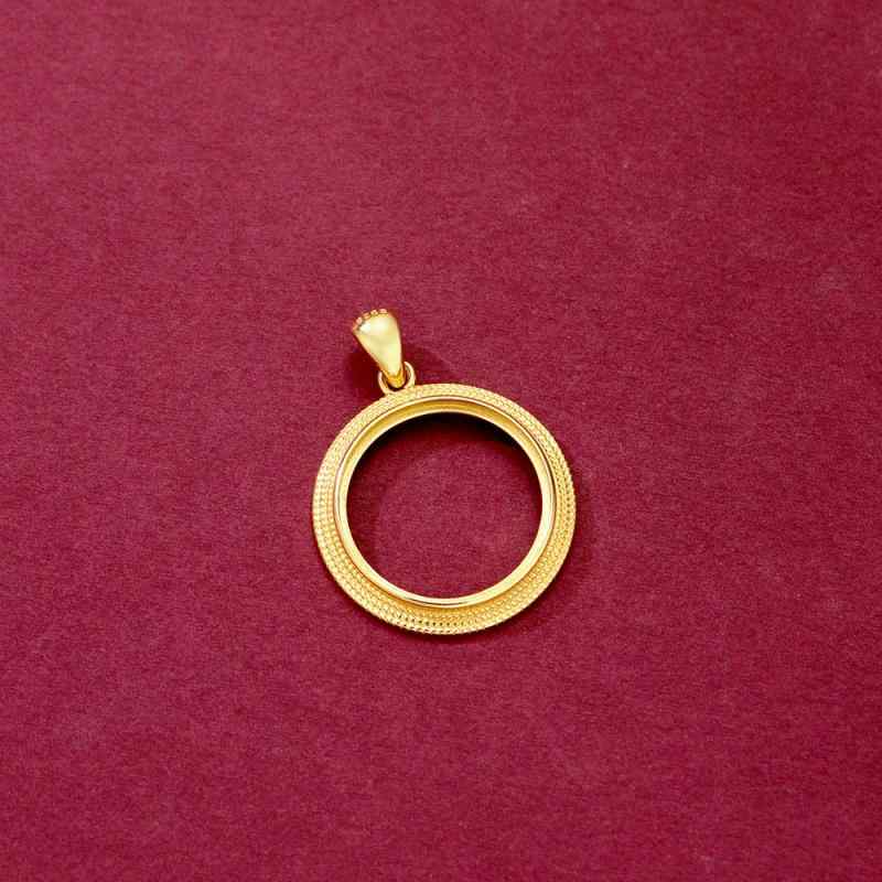 乐天商城 - ペンダント トップ ヘッド レディース チャーム アクセサリー パーツ 枠 空枠 石座 包み留め ベゼル 丸型 ラウンド ジュエリー ゴールド 電気メッキ加工 ハンドメイド 手芸 クラフト 素材 デコレーション おしゃれ