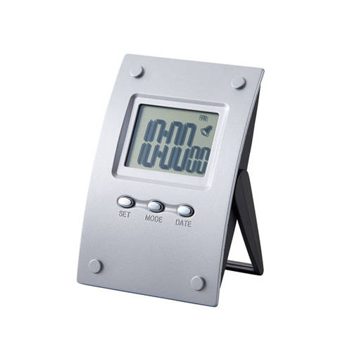 カレンダーアラームクロック 記念品 粗品 販促 ノベルティ ばらまき 置時計 温度計 多機能時計
