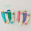 靴下 キッズ 子供用 薄手 ショートソックス 春夏 綿混 男の子 女の子 ボーダー柄 スポーツ 幼稚園 小学生 12-20cm 通気性 吸汗性(x4)