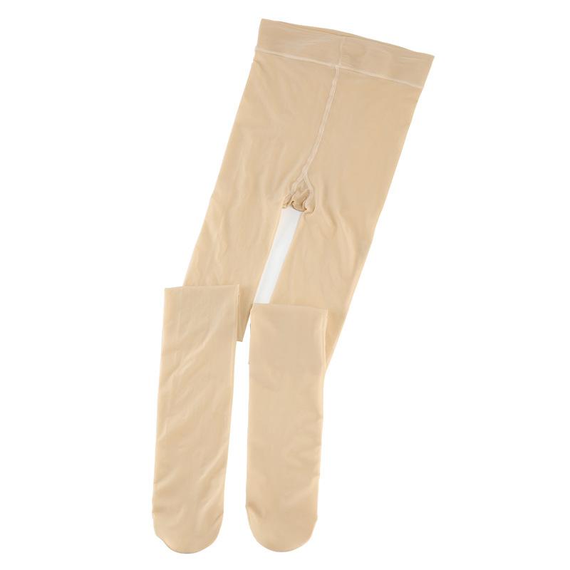 タイツ キッズ 女の子 子供用 薄手 春夏 秋用 白 無地 接触冷感 伸縮性 防脱丝 130 140 150cm 発表会 普段使い 幼稚園 保育園(x6)