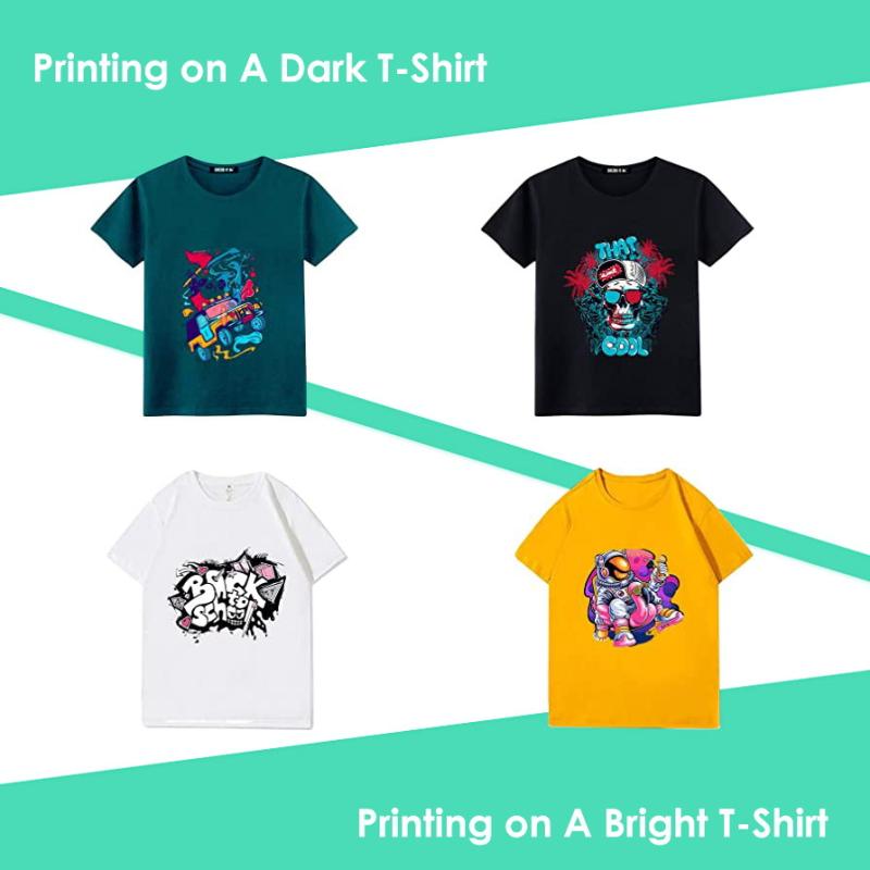 転写シート DTF 熱転写 フィルム インクジェットプリンター プリント DIY ポリエステル 綿 熱圧着