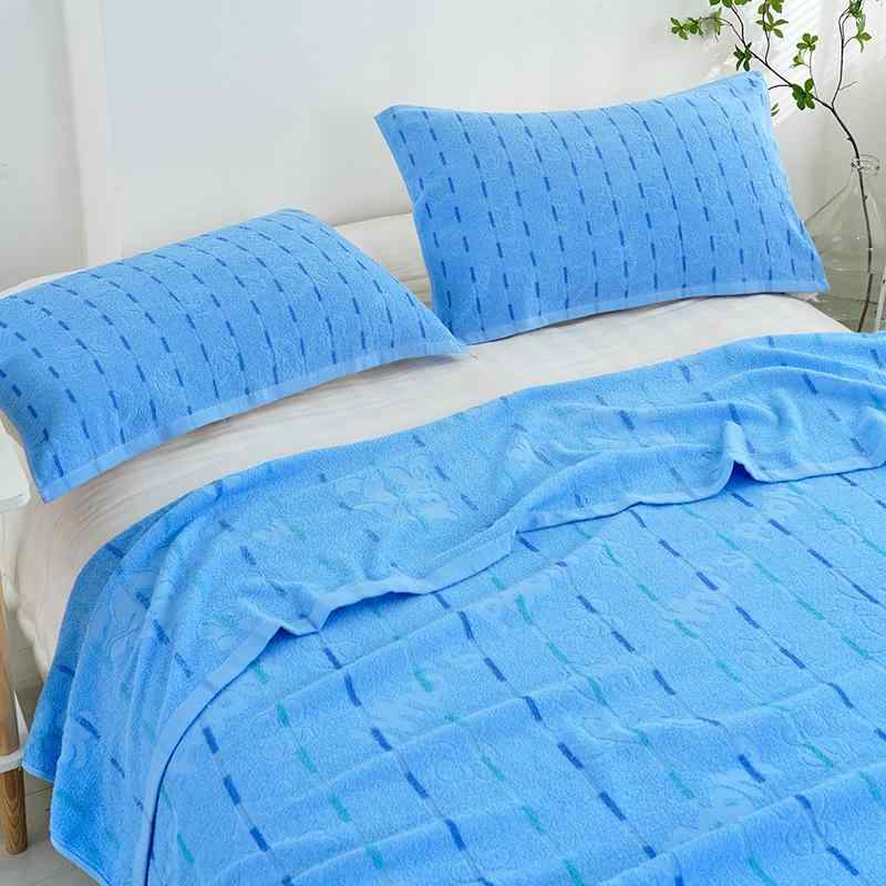 タオルケット レディース メンズ 枕カバー 綿 コットン 夏用 ブランケット 夏 昼寝 無地