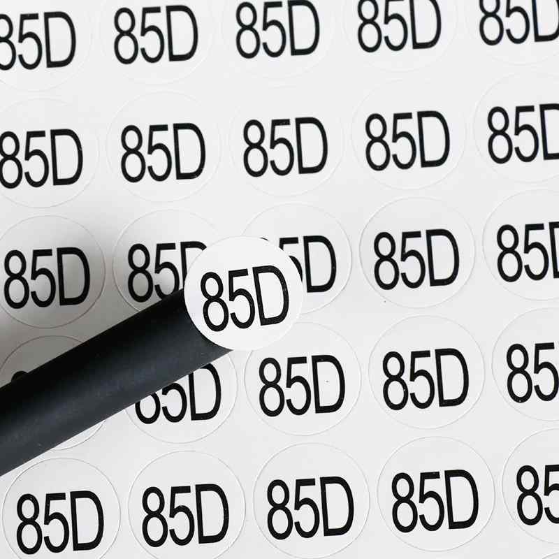 衣服 サイズ シール ステッカー 数字 アルファベット アパレル 下げ札 ラベル カスタム