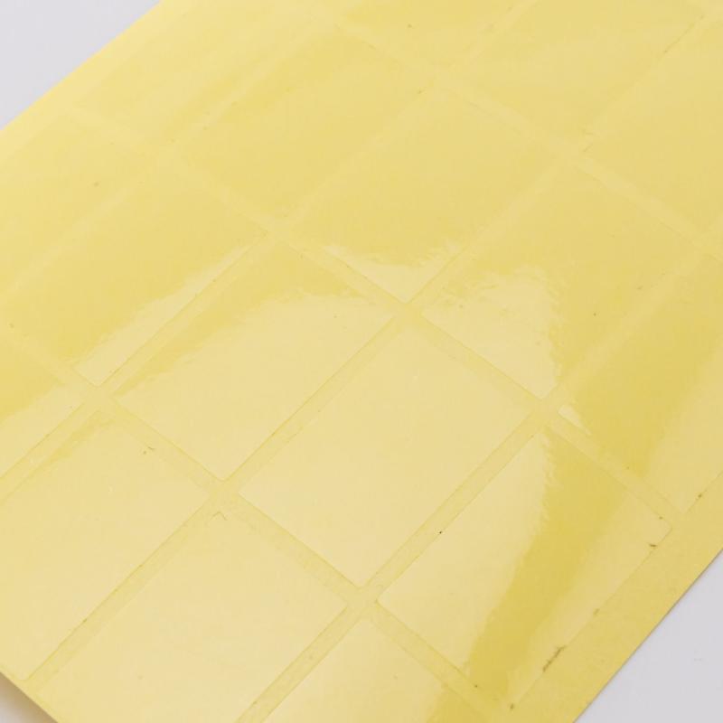 封緘シール 長方形 透明 BOPP 油性糊 強力 粘着シール ラベル