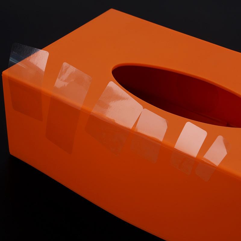 ステッカー 強力 粘着 透明 封緘 シール 長方形 QRコード ラベル カスタム PVC