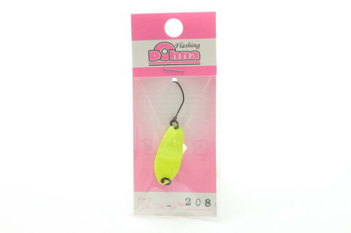 Angler'z System(アングラーズシステム) ドーナ 2.0g #208 蛍光イエロー 蛍光イエロー スプーン Angler'z System(アングラーズシステム) ドーナ 2.0g #208 蛍光イエロー 蛍光イエロー スプーン