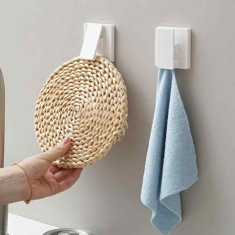 収納ラック 壁掛け クリップ式 洗面台 歯磨き粉 洗顔料 タオル掛け 多機能 浴室 キッチン デスク 寝室 ..