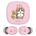 多摩電子工業 mofusand 完全ワイヤレスホン2 防水レベル IPX4 (チェリーブロッサム うさにゃん) SQ-BS75CB-MS3(3)