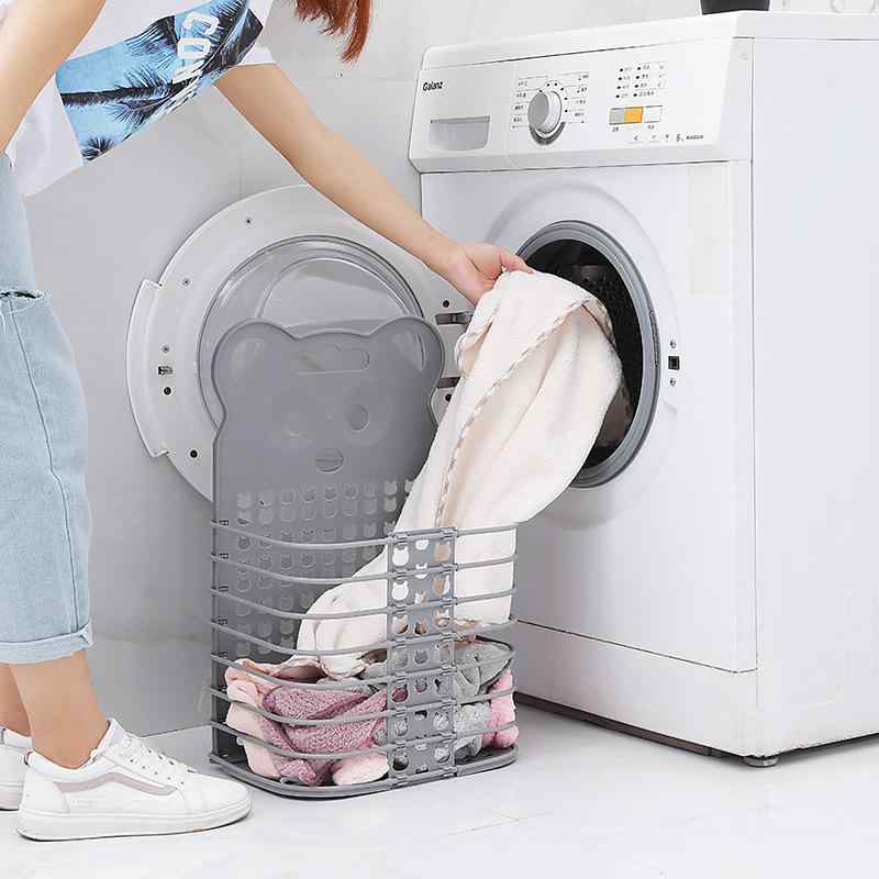 ランドリーバスケット レディース 折り畳み式 大容量 衣類収納 洗濯カゴ おもちゃ箱 ランドリーボックス シンプル(x2)