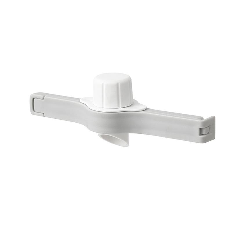 クリップ レディース メンズ 食品袋 密封 鮮度保持 防湿 保存 白 グレー