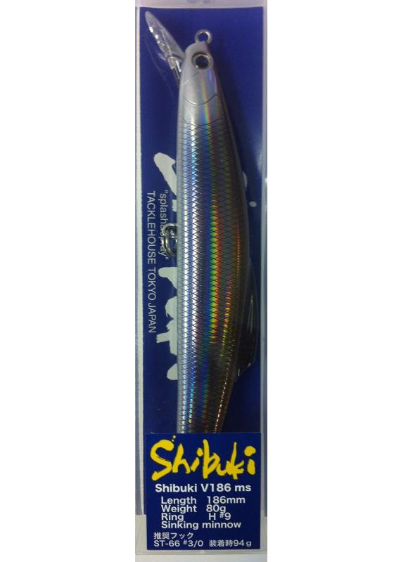 タックルハウス(Tacklehouse) ミノー シブキ ms 186mm 80g キビナゴHG #