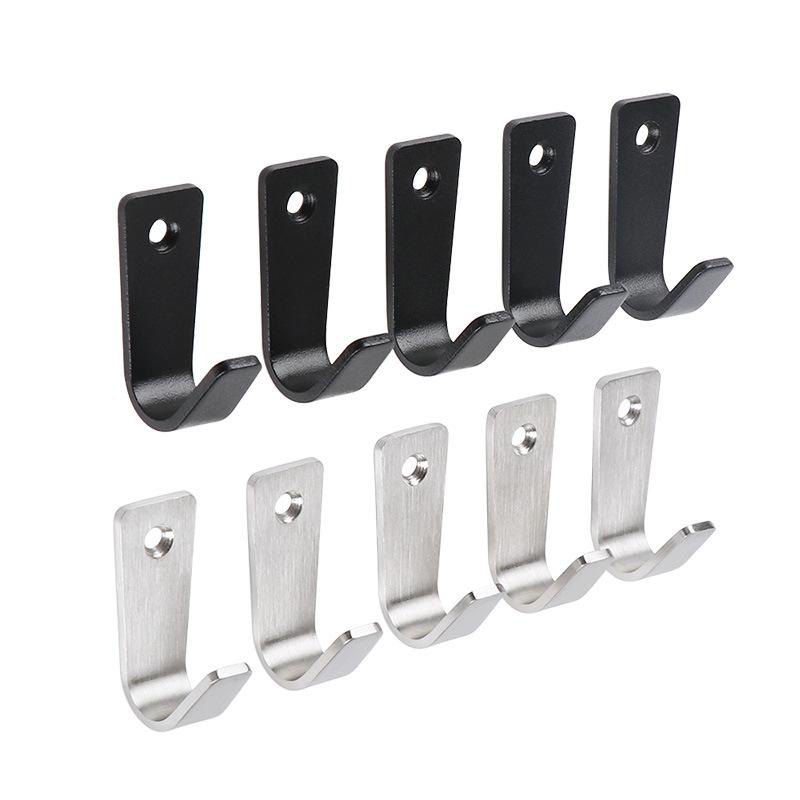 フック レディース メンズ ユニセックス 304ステンレス製 壁掛け 衣類収納 ハンガーフック シングルタ..