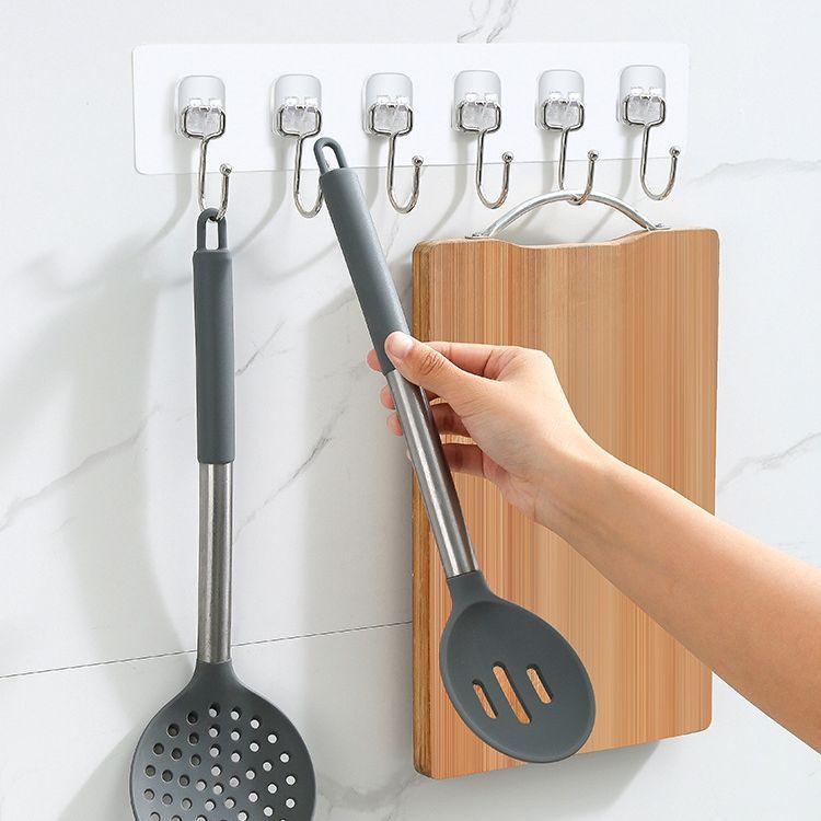 フック レディース 粘着フック ドアハンガー 帽子掛け タオル掛け ウォールフック 壁掛け 強力 穴あけ..