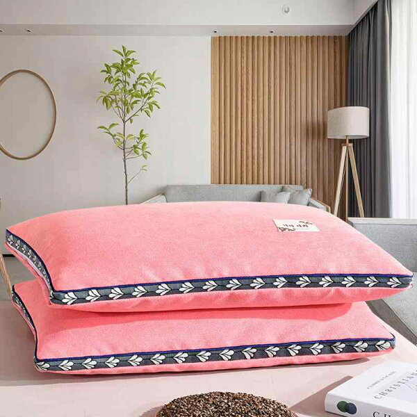 YKsakaiの枕 枕カバー付き 大人用 全 蕎麦 まくら シングルサイズ 35×55cm 45×72cm 首保護 硬め 枕芯 シンプル 綿 コーヒー色 紺色 オレンジ グリーン 栗色 ライトグレー ピンク系 ダークグレー オフホワイト|詳細画像