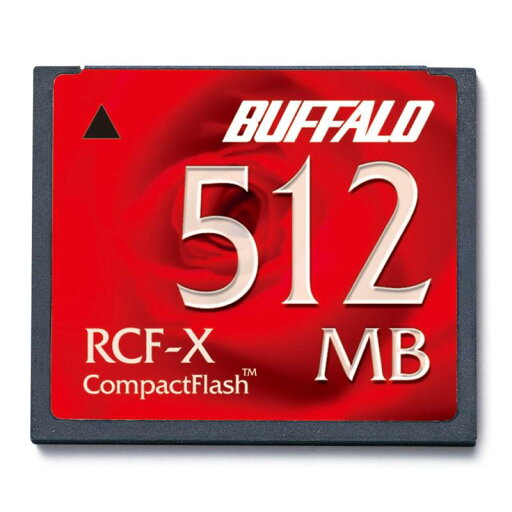 バッファロー BUFFALO コンパクトフラッシュ 512MB RCF-X512MY バッファロー BUFFALO コンパクトフラッシュ 512MB RCF-X512MY