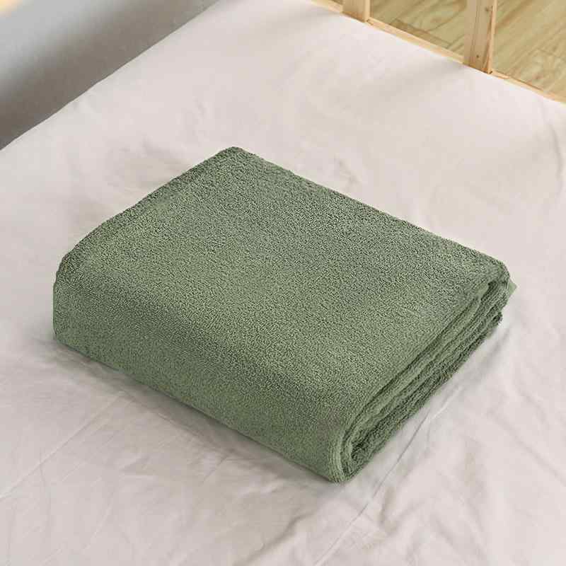 タオルケット 綿 ブランケット 夏 薄手 通気性 150 200cm 接触冷感 涼感 吸湿性(x2)