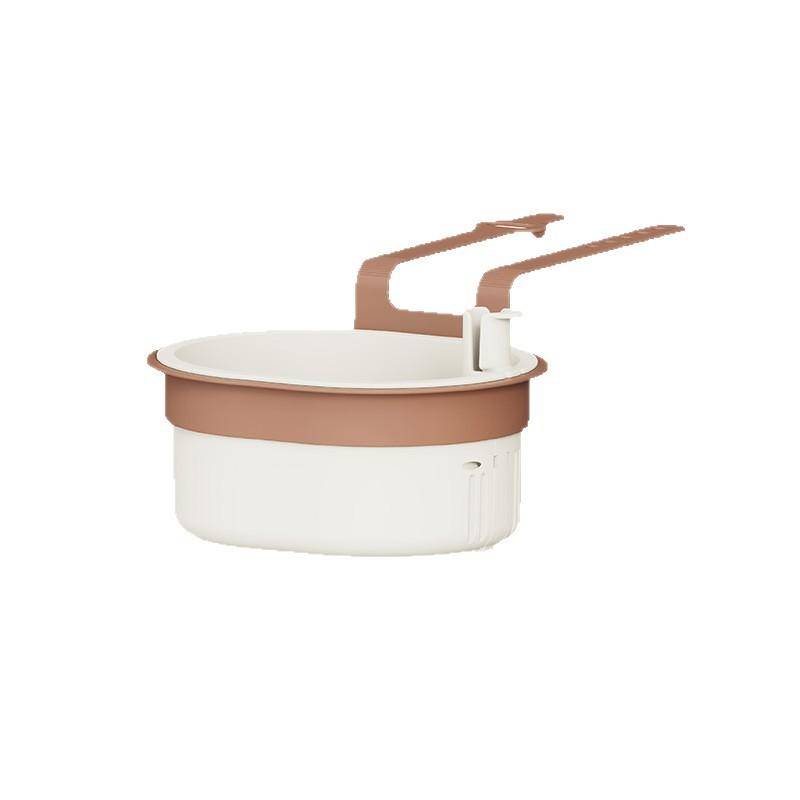 水切りラック 蛇口掛け 簡易 シンク収納 スポンジホルダー PP製 穴あけ不要 255x15x91cm グリーン ホワ..