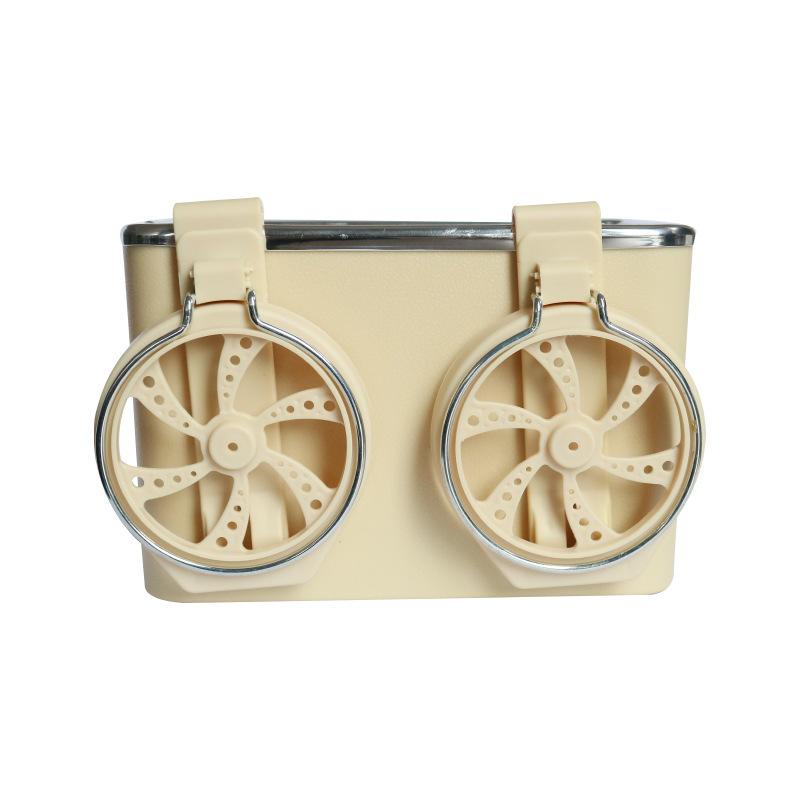 車載収納ボックス 車載ティッシュボックス 多機能 カップホルダー付き 車用収納ケース アームレスト収..