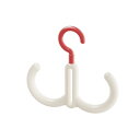 フック レディース メンズ 帽子 バッグ 靴 ハンガー ドーパミンカラー 配色 360度回転 ダブルフック プラスチック製 吊り下げ 壁掛け 収納