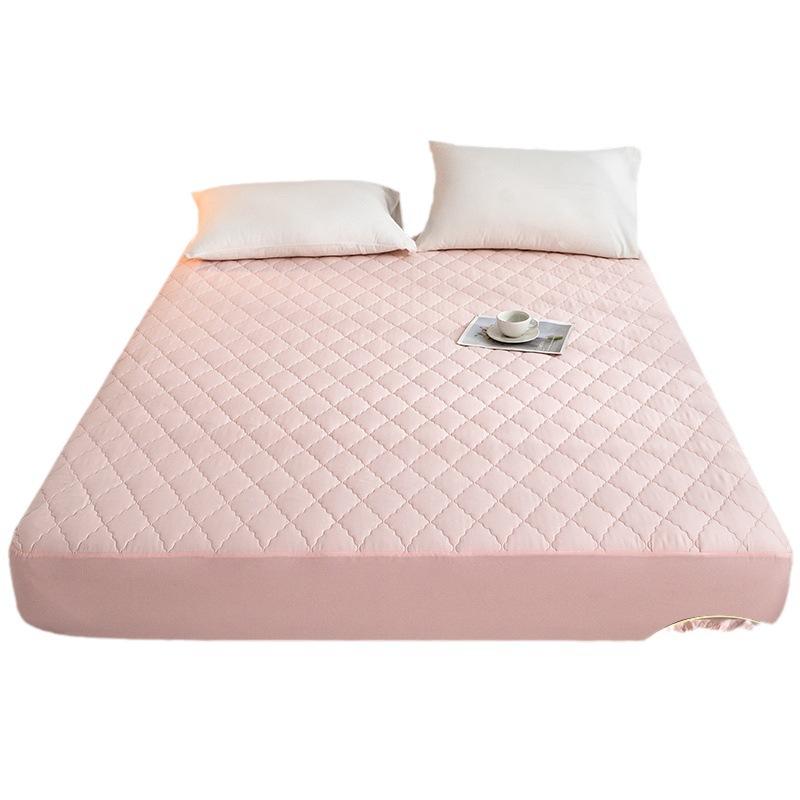 ベッドカバー 防水 隔尿 挟み綿 ベッドシーツ ベッドパッド 保護カバー 防ダニ 滑り止め シングル 90×200cm 120×200cm 150×200cm 180×200cm 200×220cm