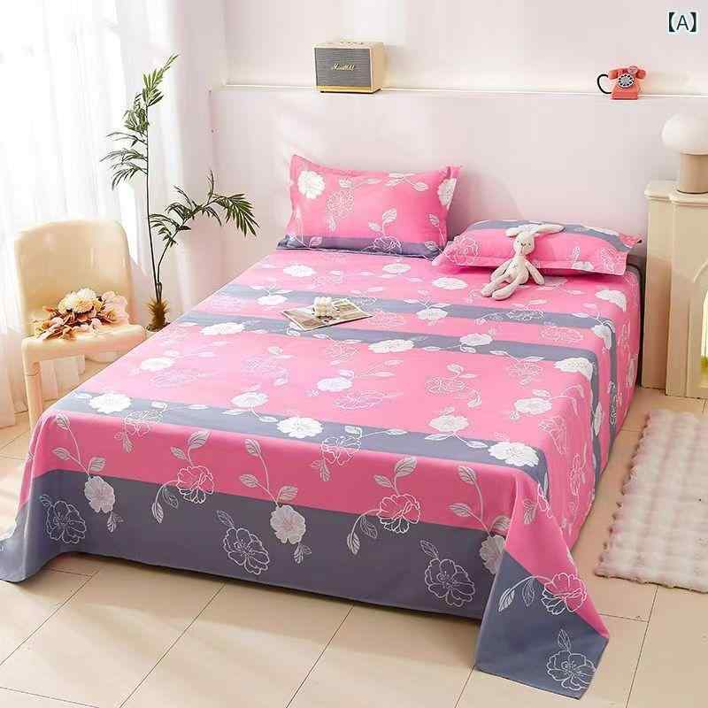 シーツ シングル セミダブル ダブル 寝具 磨毛 子供 花柄 110x230cm 160x230cm 200x230cm 250x230cm ポリエステル 普段使い [2]