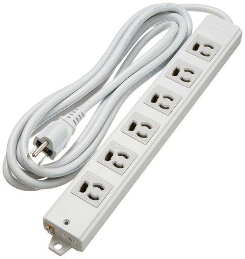 エレコム 電源タップ 抜け止め コンセント 6個口 3Pプラグ マグネット付き 3m グレー T-WRM3630LG/RS エレコム 電源タップ 抜け止め コンセント 6個口 3Pプラグ マグネット付き 3m グレー T-WRM3630LG/RS
